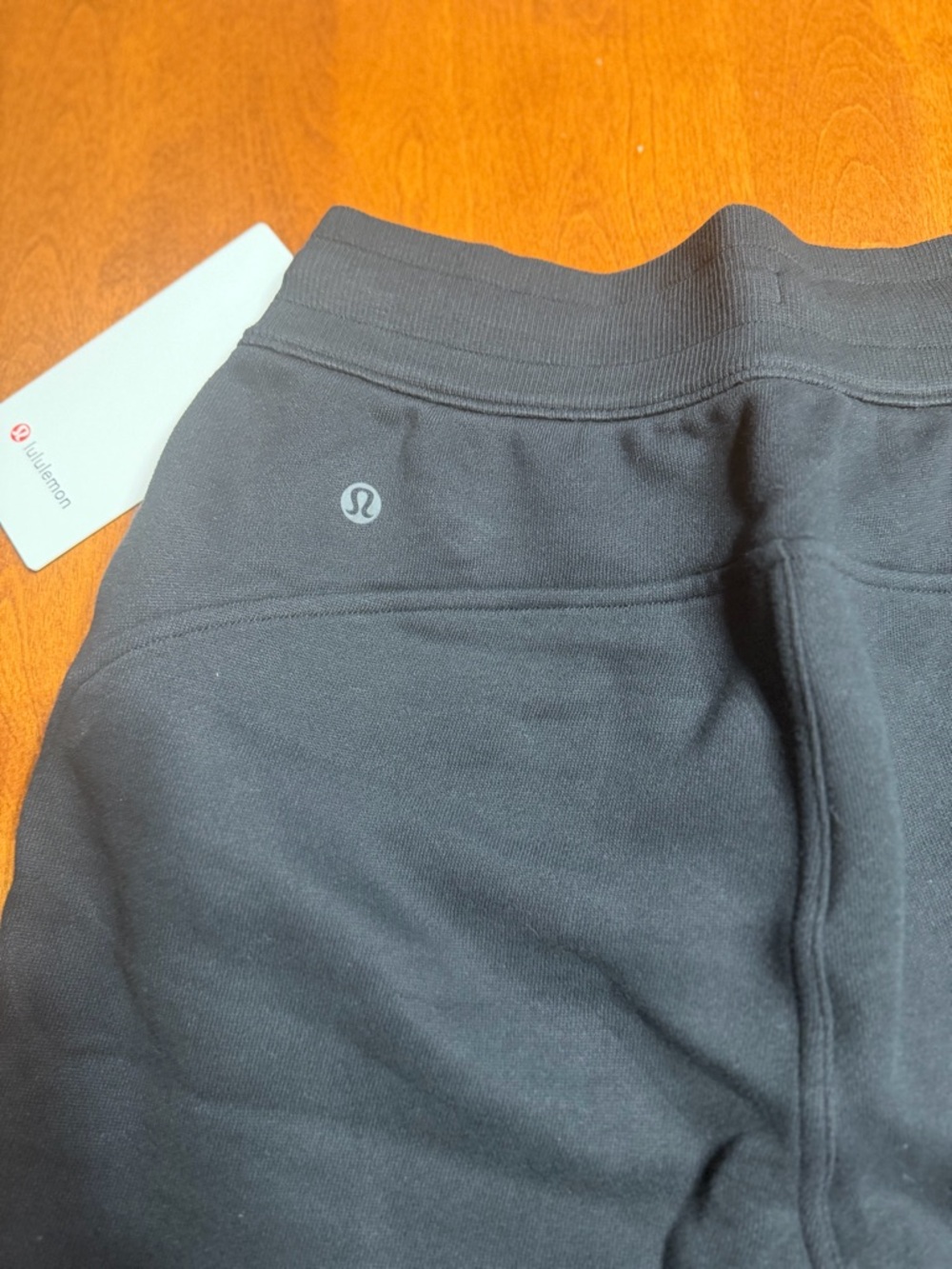 lululemon athletica Black Scuba High-Rise Drawstring Athletic Shorts 5” - Picture 6 of 7